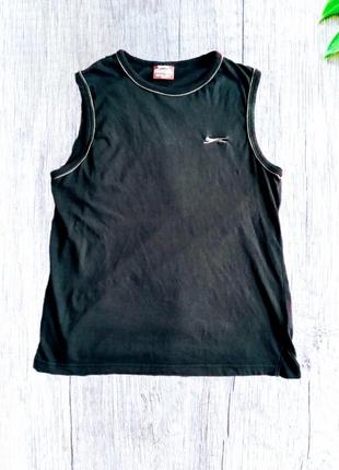 Чоловіча чорна майка slazenger