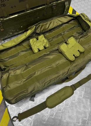 Сумка чохол для зброї, рюкзак збройовий олива2 фото