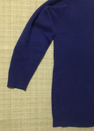 Теплый джемпер мужской свитер из 100% шерсти ягненокей4 фото