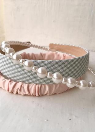 Наборы обручей с 3 шт с жемчужинами свадебной дружка сине-желтый флаг украины сиреневый