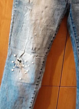 Светлые джинсы 31 р2 фото