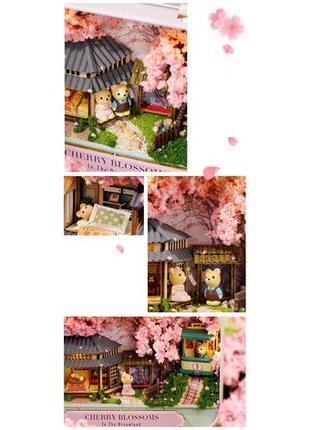 Міні румбокс у металевому ящику сакура cherry blossoms q-0079 фото