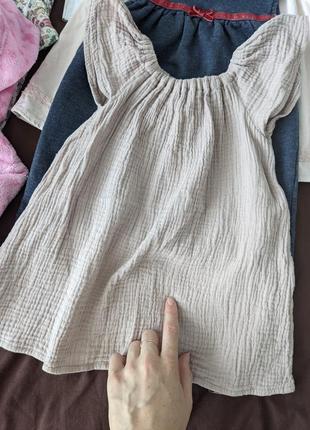 Пакет дитячого одягу сарафан сукня боді тепла кофта3 фото