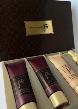 The history of whoo whoospa 4 set набор-спа