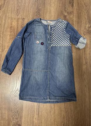 Джинсова сукня для дівчинки