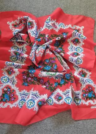 Шелковый платок norma  dori. шов роуль