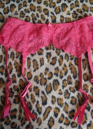 E-vie-14/16- шикарный фирменный пояс для чулок класса люкс