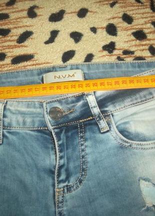 Круті джинси турецькі n.w.m. з нашивками7 фото