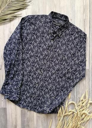 Чоловіча сорочка темно-сінія