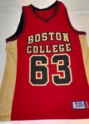 Майка баскетбол - american frashman- boston college 63 -l1 фото