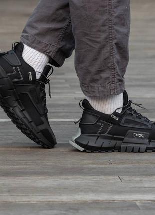 Мужские кроссовки reebok zig kinetica edge black2 фото