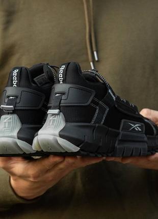 Мужские кроссовки reebok zig kinetica edge black8 фото
