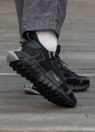 Мужские кроссовки reebok zig kinetica edge black5 фото