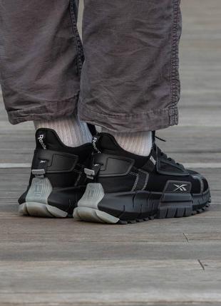 Мужские кроссовки reebok zig kinetica edge black6 фото