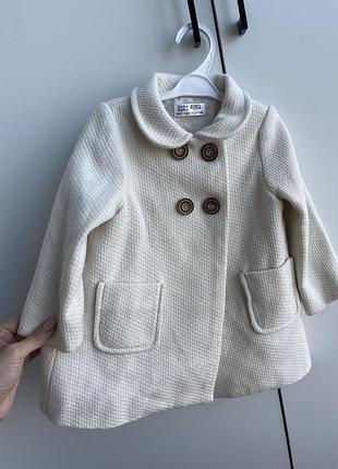 Пальто zara , плащик зара , 12-18 м , куртка, курточка, 86 см
