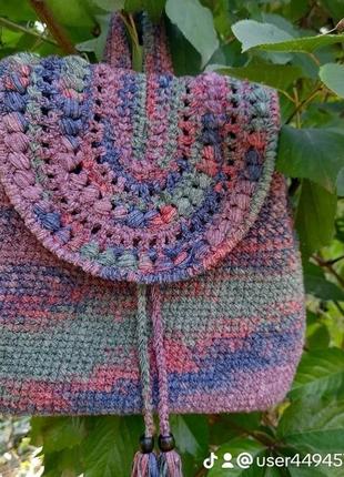 Рюкзак ручної роботи.