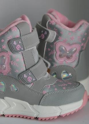 Зимові  черевики для дівчинки american club4 фото