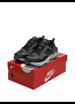 Nike m2k tekno fleece dark grey black