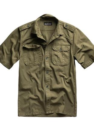 Рубашка surplus m65 basic shirt 1/2 arm olive