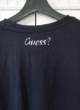 Футболка с принтом унисекс guess3 фото