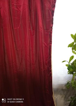 Штора портьера винтажная