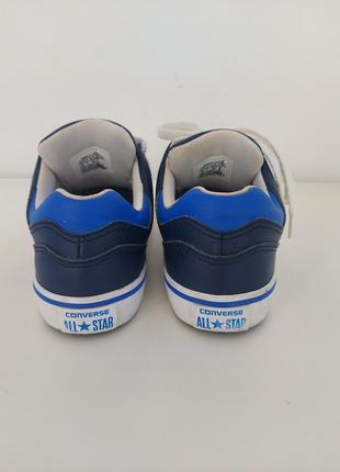Кеди на хлочика converse all star, натуральна шкіра3 фото