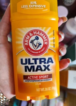 Антиперспірант arm&hammer ultra max