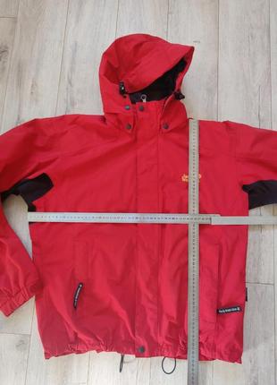 Куртка мужская красная jack wofskin l размер (40-42)4 фото