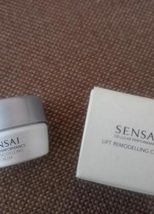 Подтягивающий моделирующий лифтинг крем kanebo sensai cellular performance lift remodelling cream 3ml ( оригинал!)1 фото