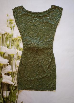 Кружевное платье, размер s/м.1 фото