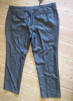Новые серые брюки "williams& brown" w 44 l 29 невысокий рост.9 фото