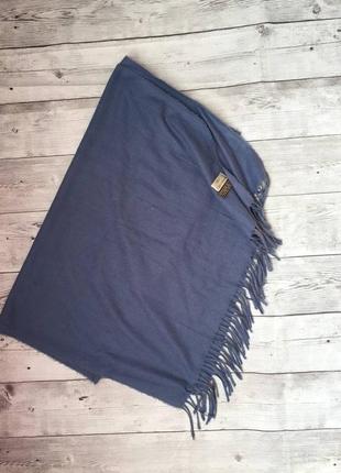 Однотонний кашеміровий шарф кашемір теплий плед3 фото