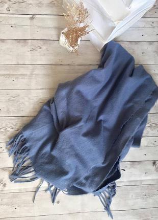 Однотонний кашеміровий шарф кашемір теплий плед4 фото