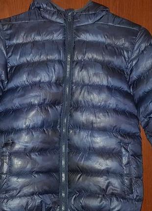Nukutavake (mayoral) стеганая куртка/ пуховик в стиле милитари размер 8 (128см)