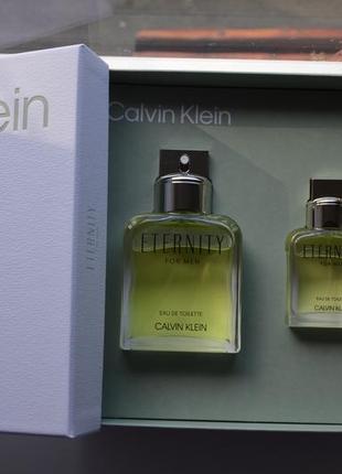 Набор calvin klein eternity for men, туалетная вода, 100 мл+30 мл новый2 фото