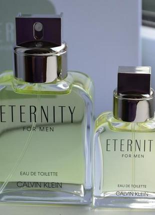 Набор calvin klein eternity for men, туалетная вода, 100 мл+30 мл новый7 фото