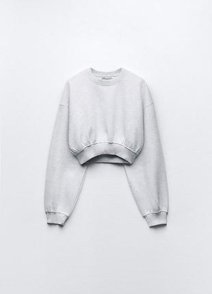 Теплый свитшот zara