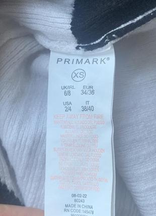 Актуальный ч/б свитер primark6 фото