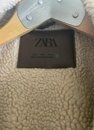 Zara дубленка2 фото