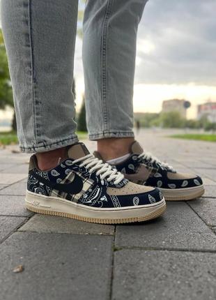 Кроссовки nike air force 1 low travis scott