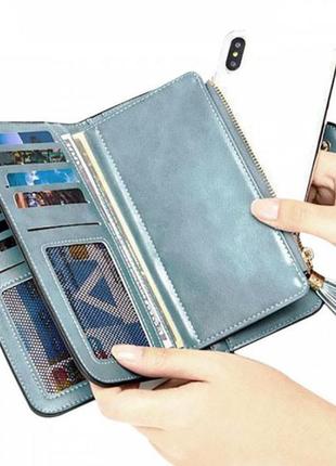 Клатч портмоне кошелек baellerry n2341, маленький женский кошелек, компактный кошелек.2 фото