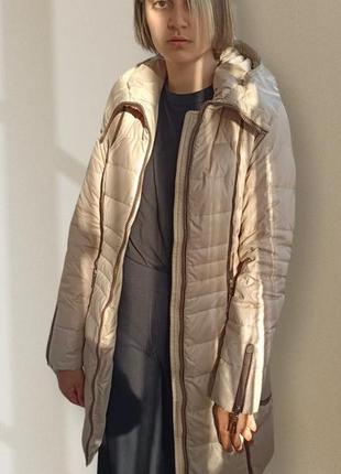 Женское осеннее длинное пальто