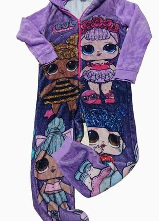 Флисовая пижама кигуруми lol