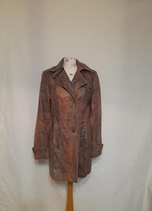 Тренч, кожа