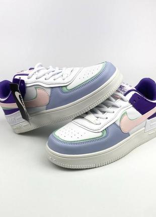 Жіночі кросівки nike air force 1 shadow multi3 фото