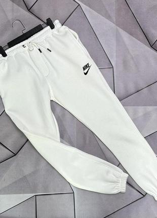 Спортивні штани nike 3-нитка на флісі, спортивки теплі зимові, люкс якість в асортименті кольорів