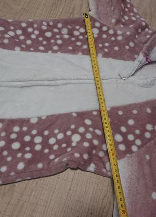 Тёплая мягкая флисовая пижама кигуруми9 фото