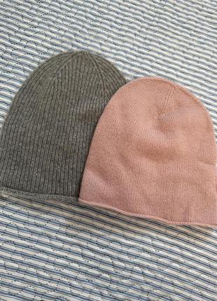 Новые шапки 100% кашемир h&m.