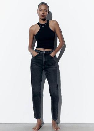 Джинсы мом фит джинси мом фіт zara