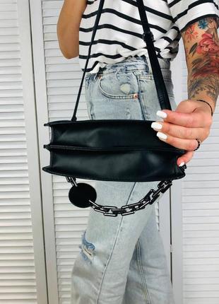 Стильна та трендова жіноча сумка кроссбоді, cross-body bag, сумка через плече5 фото